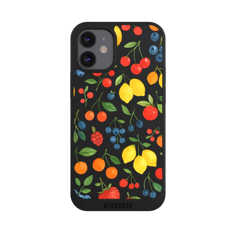 iPhone 12 mini NIVOpure Fruitful Transparent