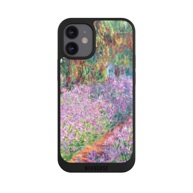 iPhone 12 mini NIVOpure The Artists Garden at Giverny by Claude Monet