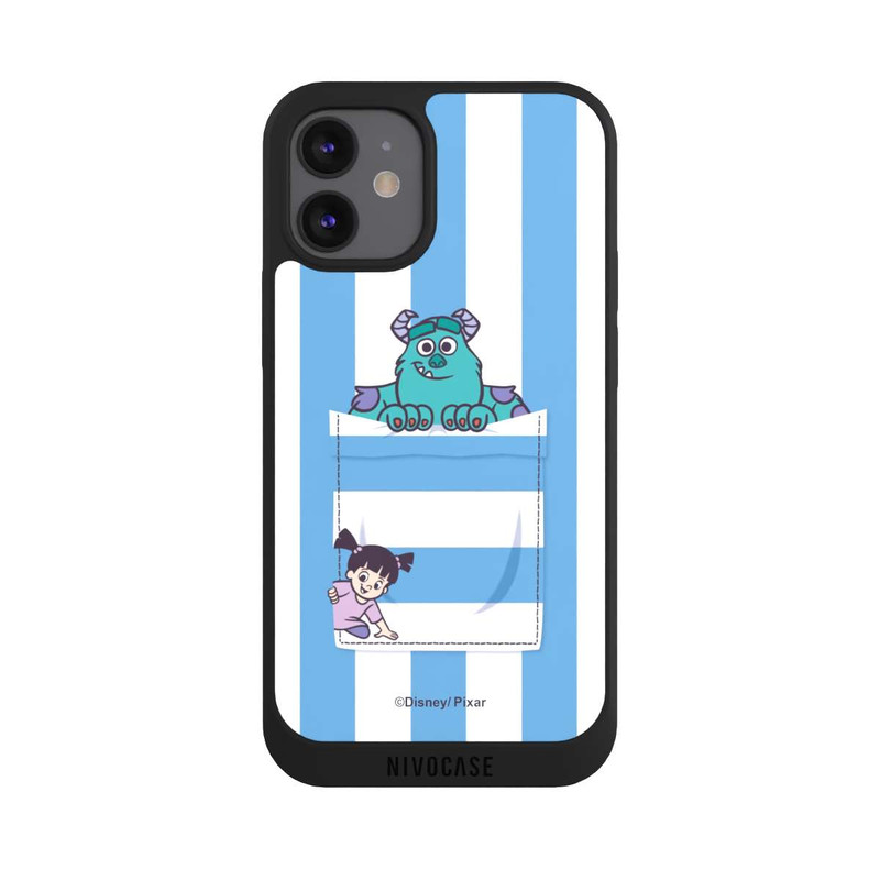 iPhone 12 mini NIVOpure Monster AG Striped Pattern