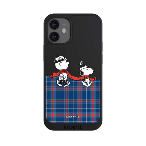 Apple iPhone 12 mini NIVOpure Peanuts Weihnachtspulli Transparent