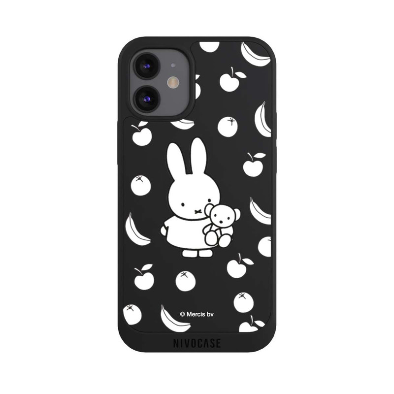 iPhone 12 mini NIVOpure Miffy mit Obst Tranparent