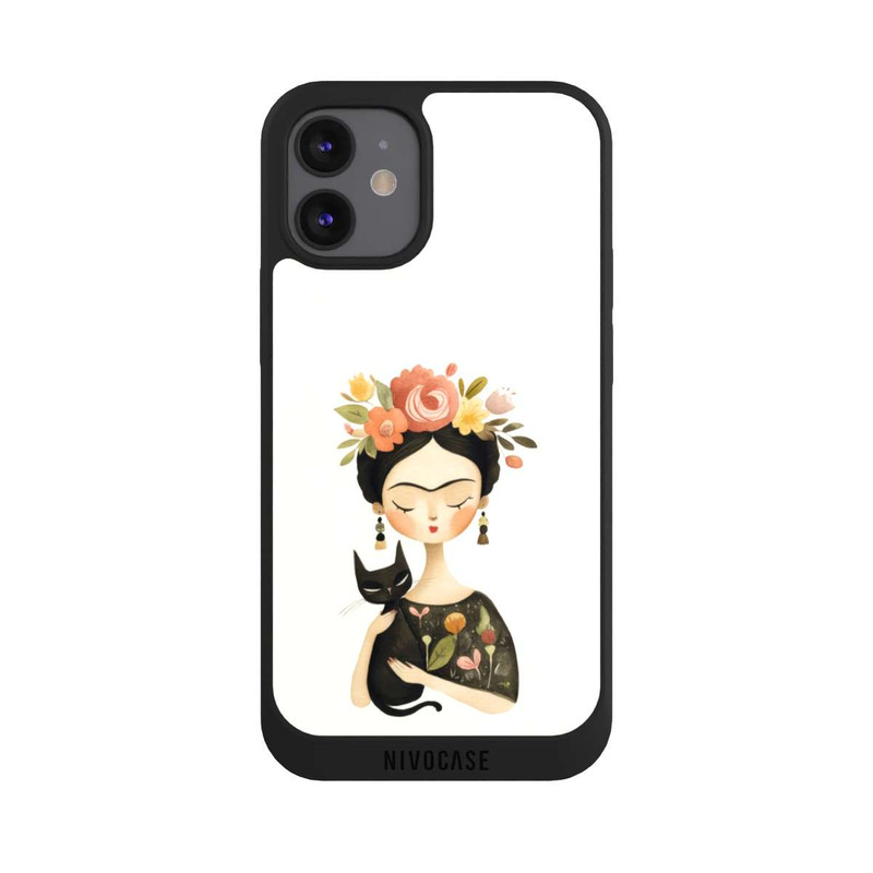 iPhone 12 mini NIVOpure Mexikanische Ikone und Katze