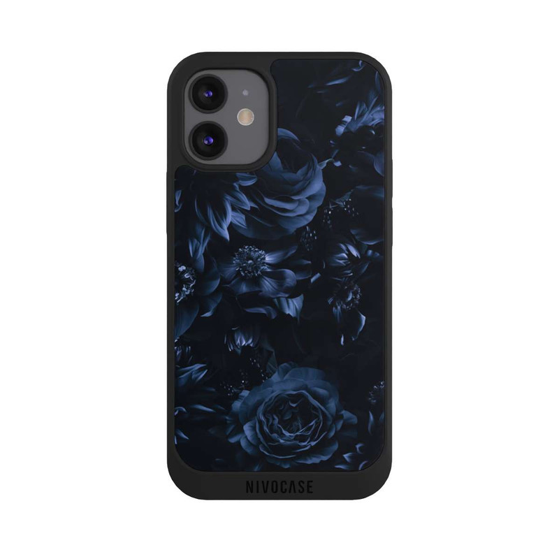 iPhone 12 mini NIVOpure Schatten Blumen