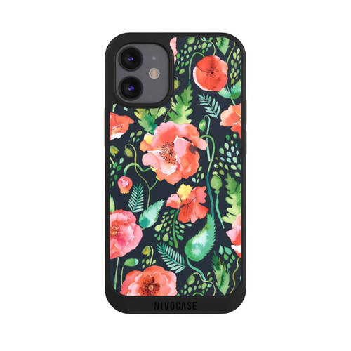 Apple iPhone 12 mini NIVOpure Poppies Dark Wilderness