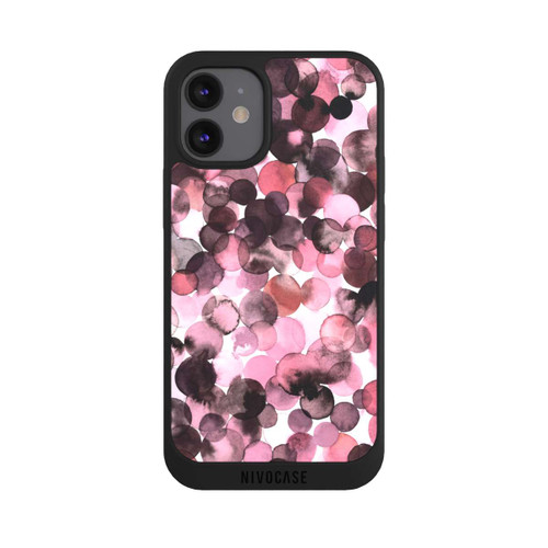 Apple iPhone 12 mini NIVOpure Blätterzauber Pink