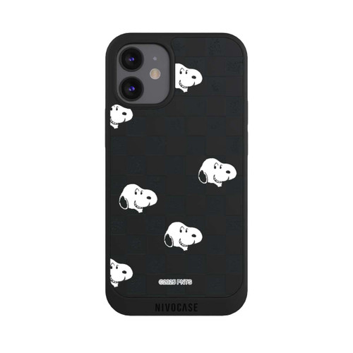 Apple iPhone 12 mini NIVOpure Snoopy Checked Pattern