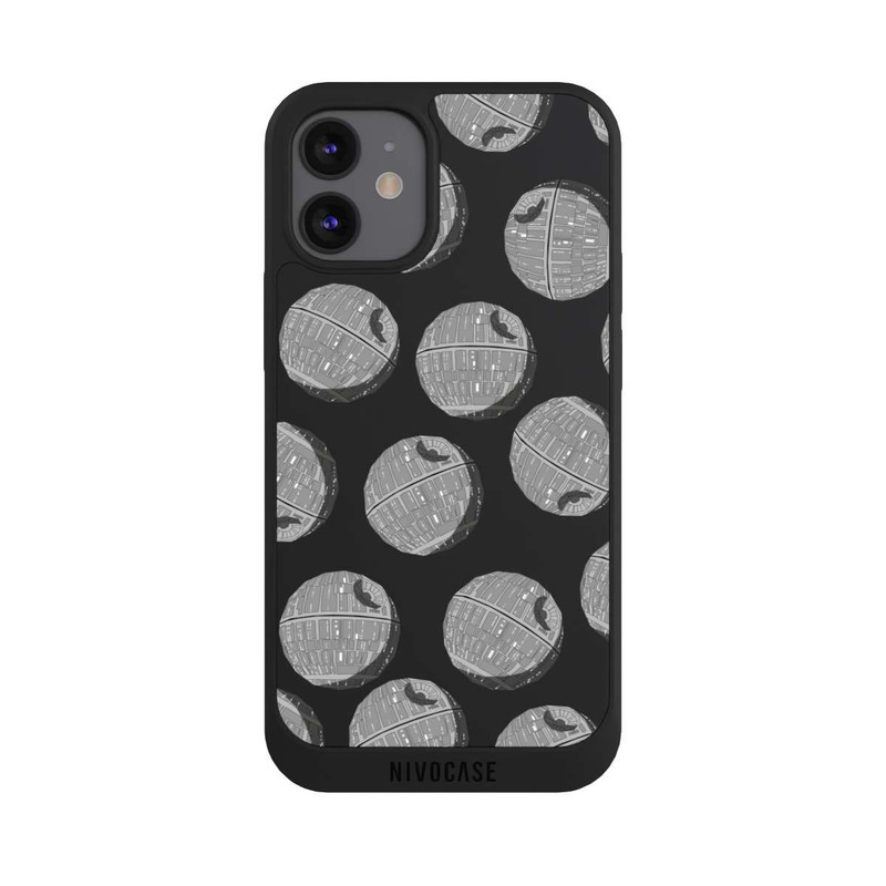 iPhone 12 mini NIVOpure death-star-pattern-transparent