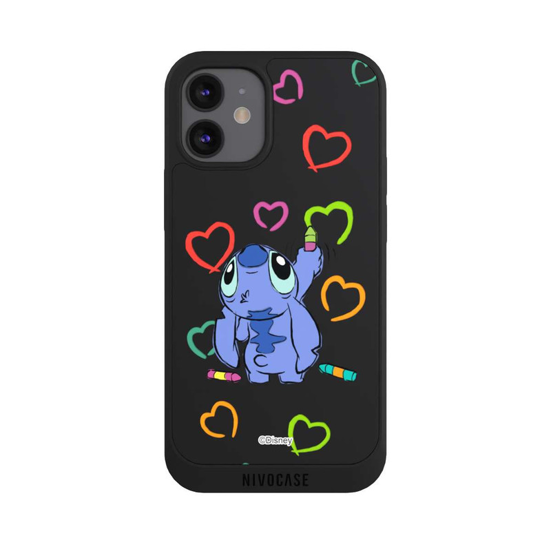 iPhone 12 mini NIVOpure Stitch Draws a Heart Transparent
