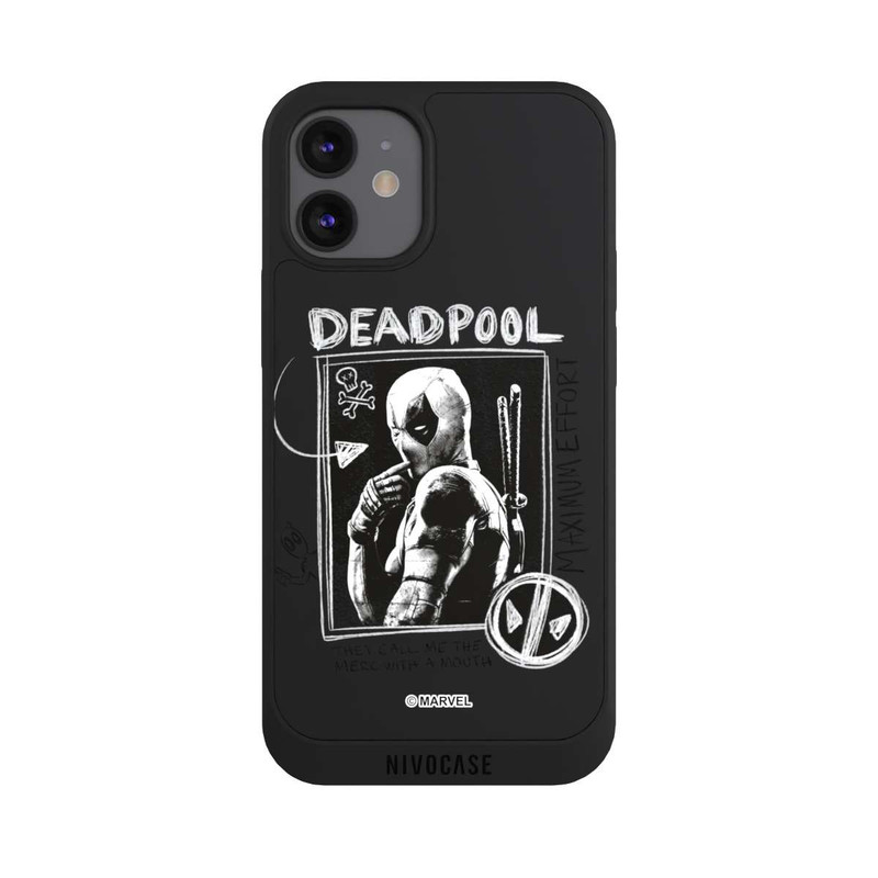 iPhone 12 mini NIVOpure Deadpool Transparent