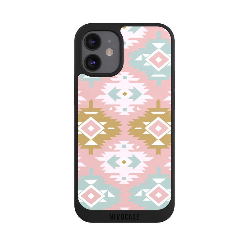 iPhone 12 mini NIVOpure Modern Tribal Boho Aztec Geometric Design