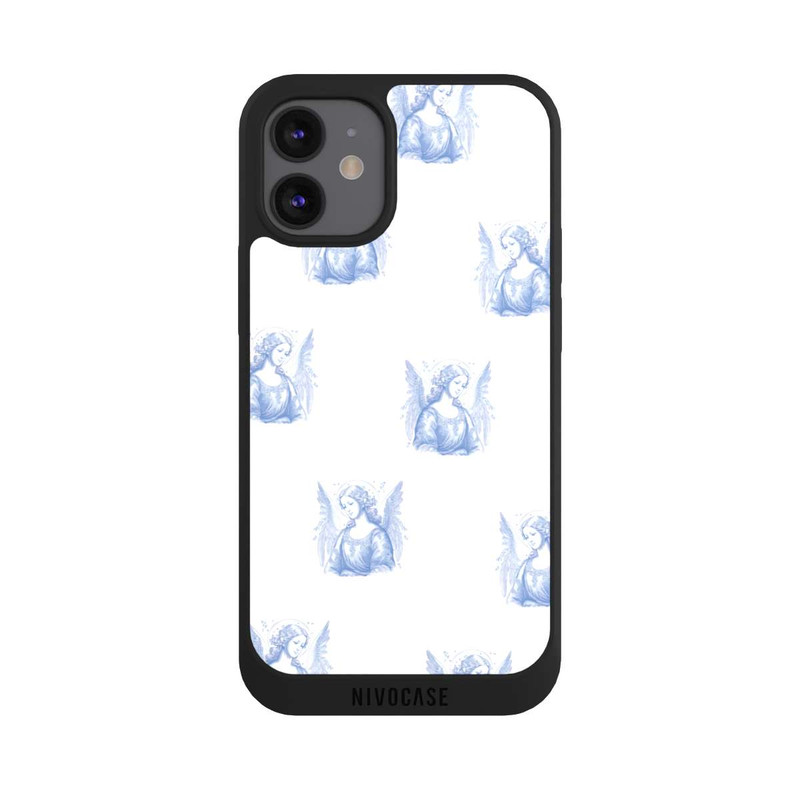 iPhone 12 mini NIVOpure Angel Pattern Toile de Jouy