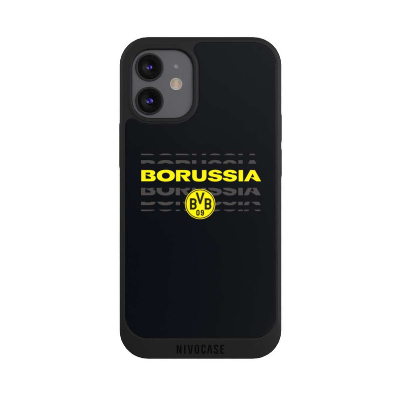 iPhone 12 mini NIVOpure Borrussia Gelb Schwarz
