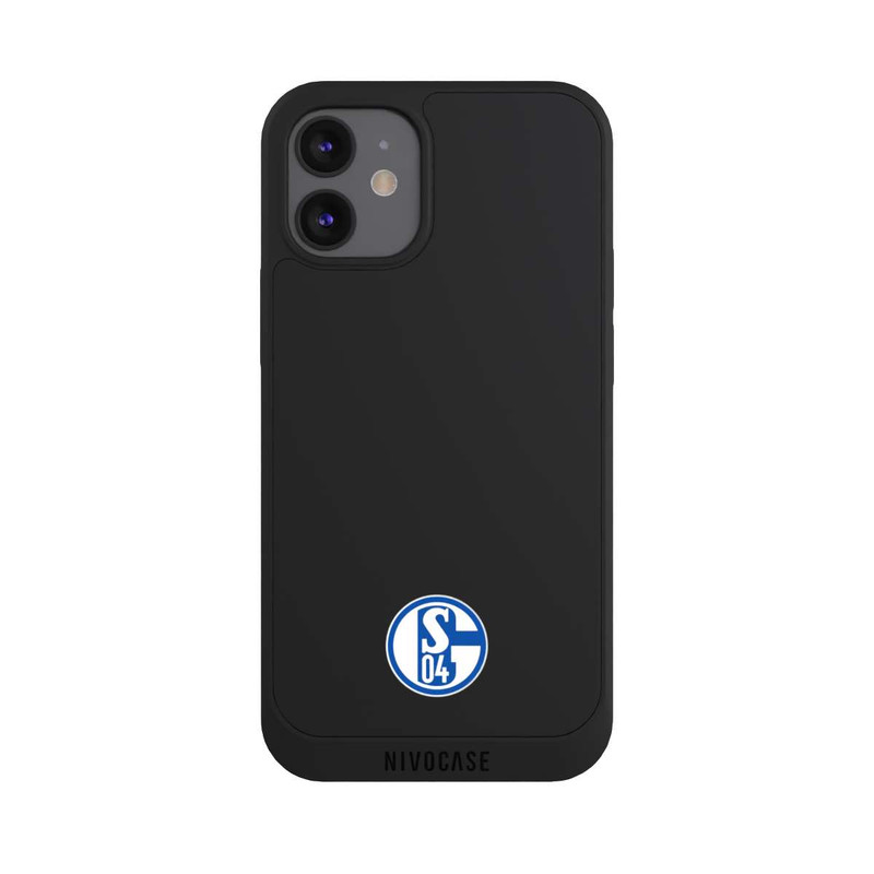 iPhone 12 mini NIVOpure FC Schalke 04 Logo Klein Transparent