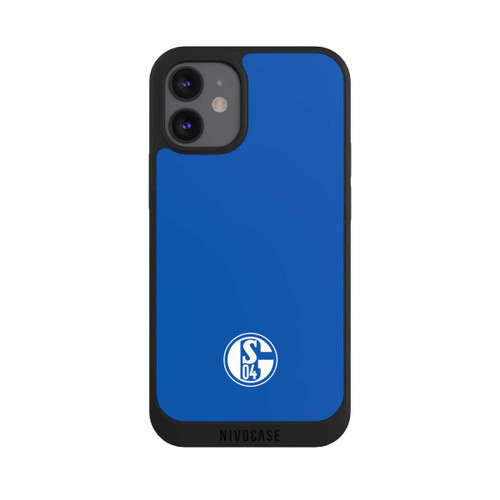 Apple iPhone 12 mini NIVOpure FC Schalke 04 Logo Blau