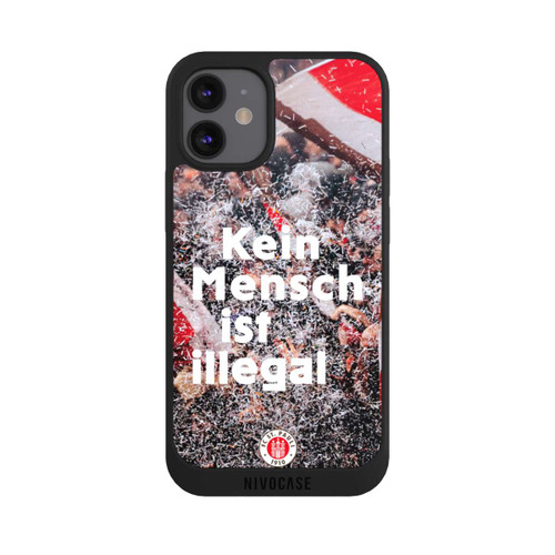 Apple iPhone 12 mini NIVOpure FC St. Pauli Kein Mensch ist illegal