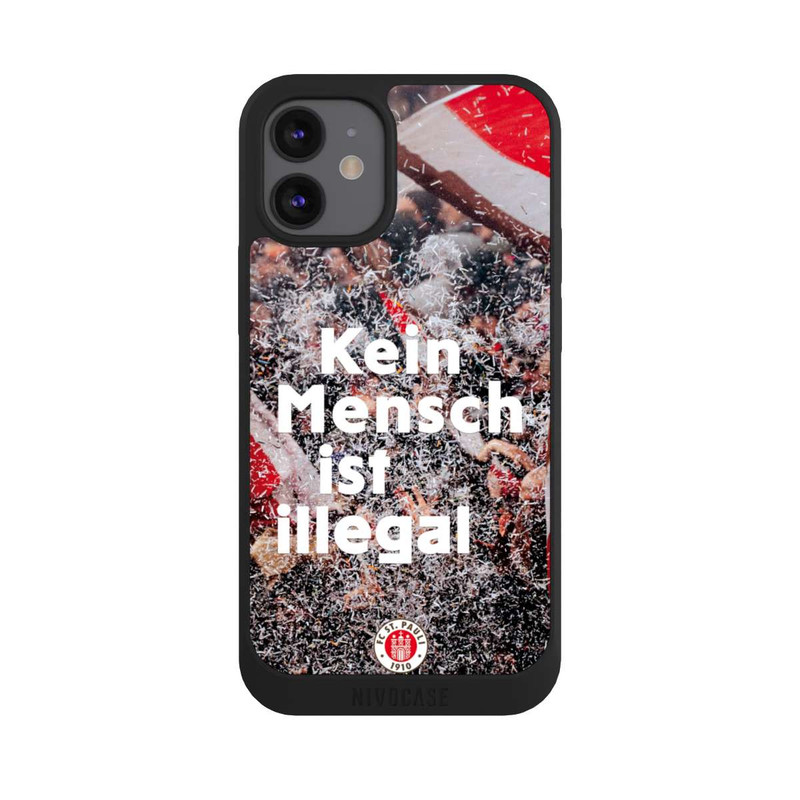iPhone 12 mini NIVOpure FC St. Pauli Kein Mensch ist illegal