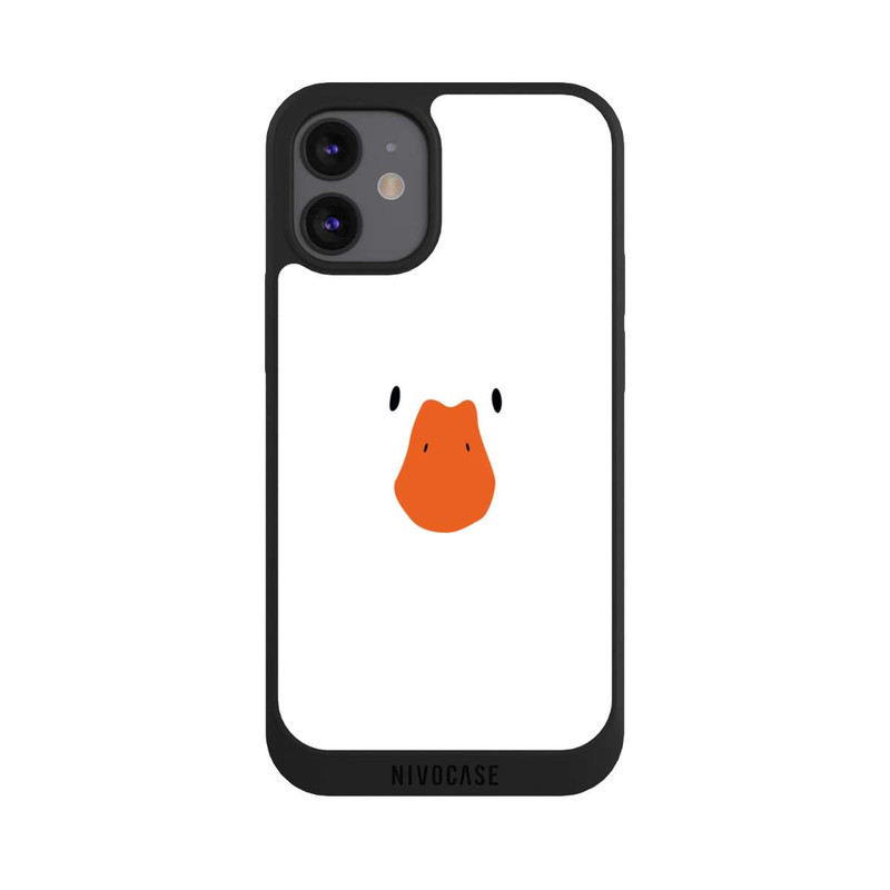 iPhone 12 mini NIVOpure Duck Face White