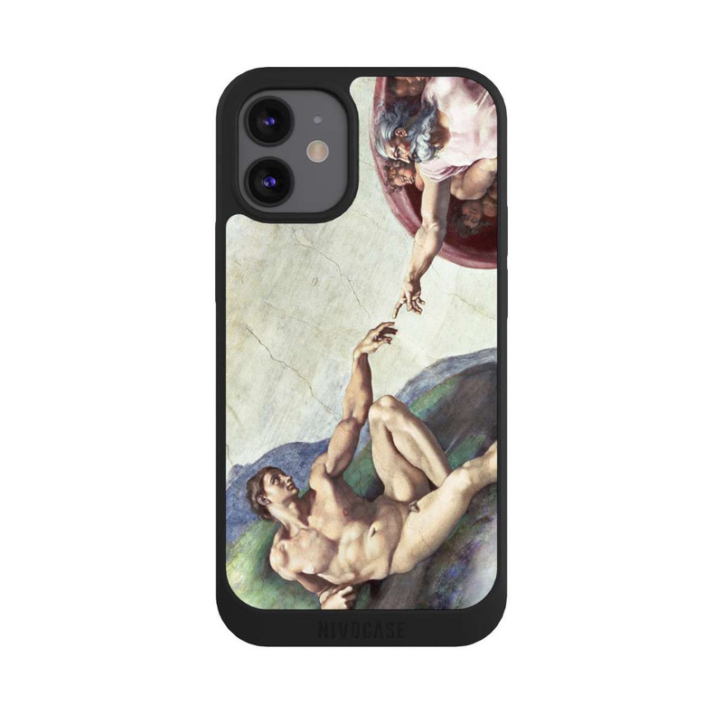 iPhone 12 mini NIVOpure Michelangelo Buonarroti Création d'Adam