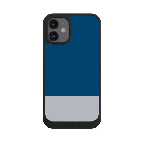 Apple iPhone 12 mini NIVOpure Dunkelblau Grau Farbkombi