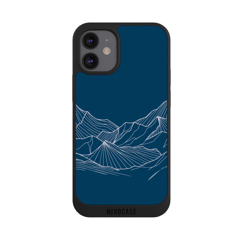 iPhone 12 mini NIVOpure Courbes de niveau de Blue Mountain