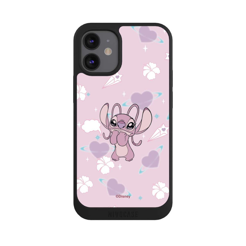iPhone 12 mini NIVOpure Disney Classics Lilo & Stitch Angel Cute Pink