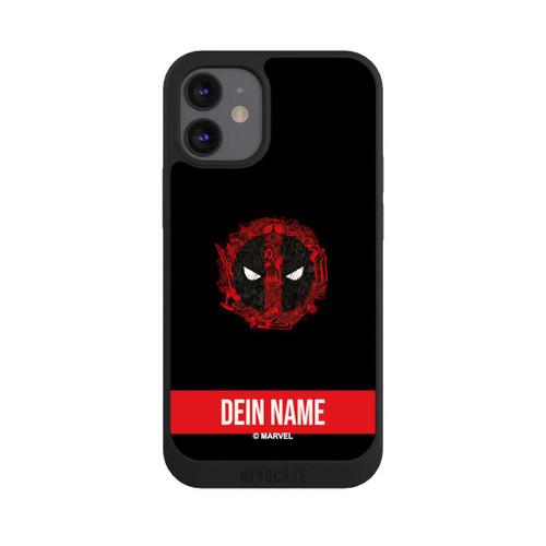 Apple iPhone 12 mini NIVOpure Deadpool Logo customisable
