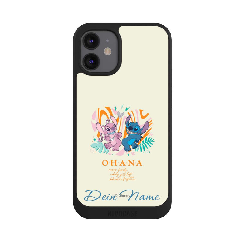 iPhone 12 mini NIVOpure Stitch and Angel customisable