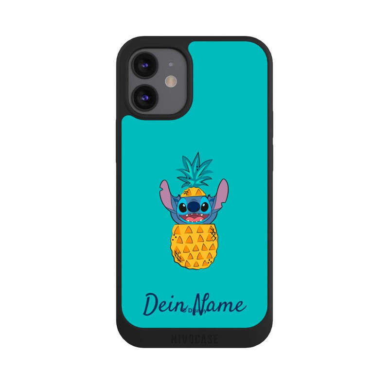 iPhone 12 mini NIVOpure Stitch Pineapple personnalisable