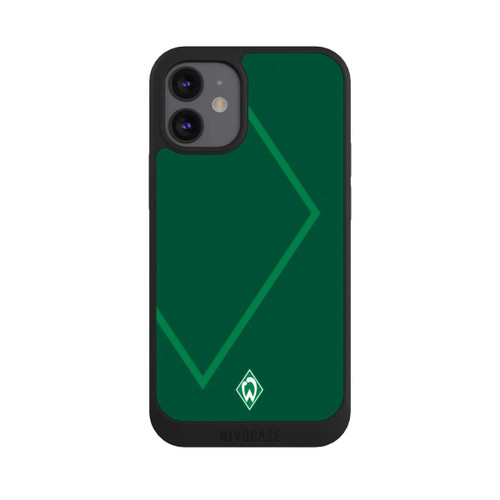 Apple iPhone 12 mini NIVOpure Werder Grün Rautenelement