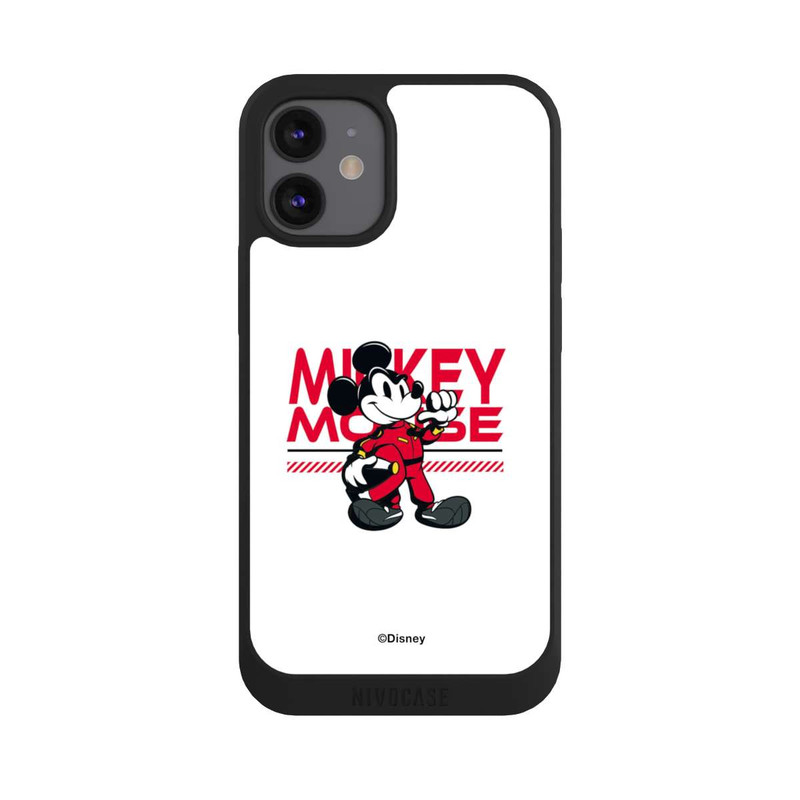 iPhone 12 mini NIVOpure Mickey Mouse Rally White