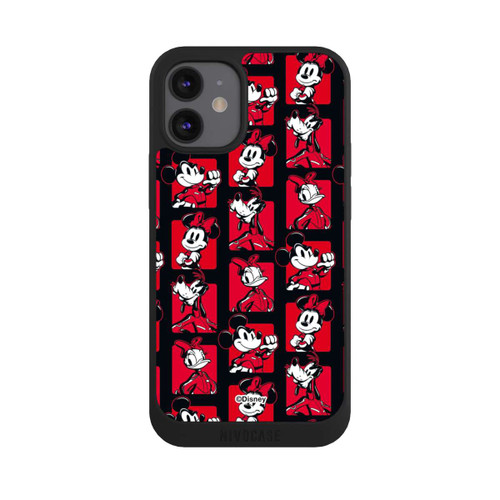 Apple iPhone 12 mini NIVOpure Micky Maus Rally Pattern Red