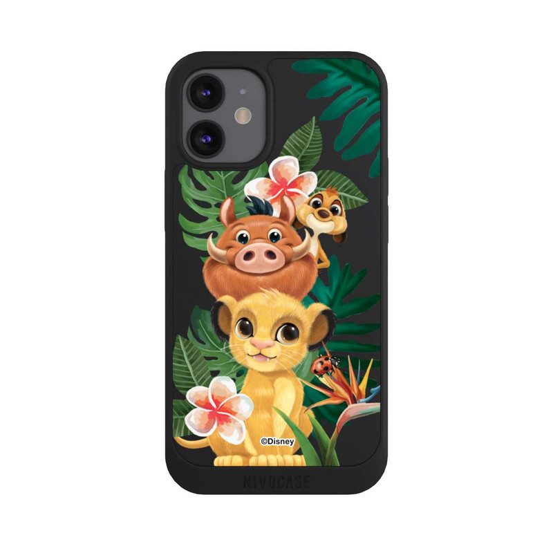 iPhone 12 mini NIVOpure Lion King Jungle Friends Transparent