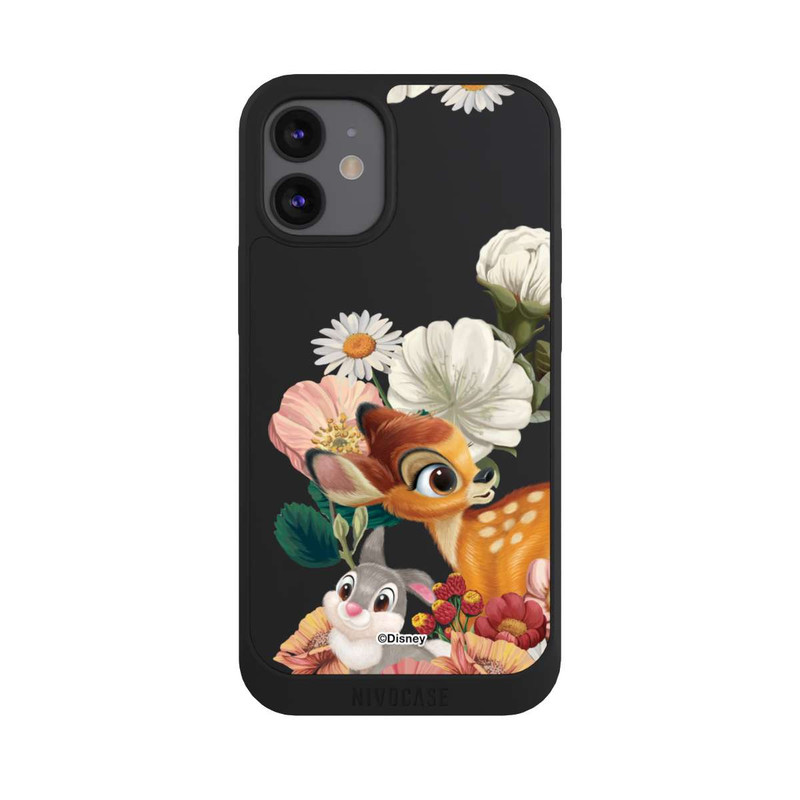 iPhone 12 mini NIVOpure Bambi and Thumper Flowers Transparent