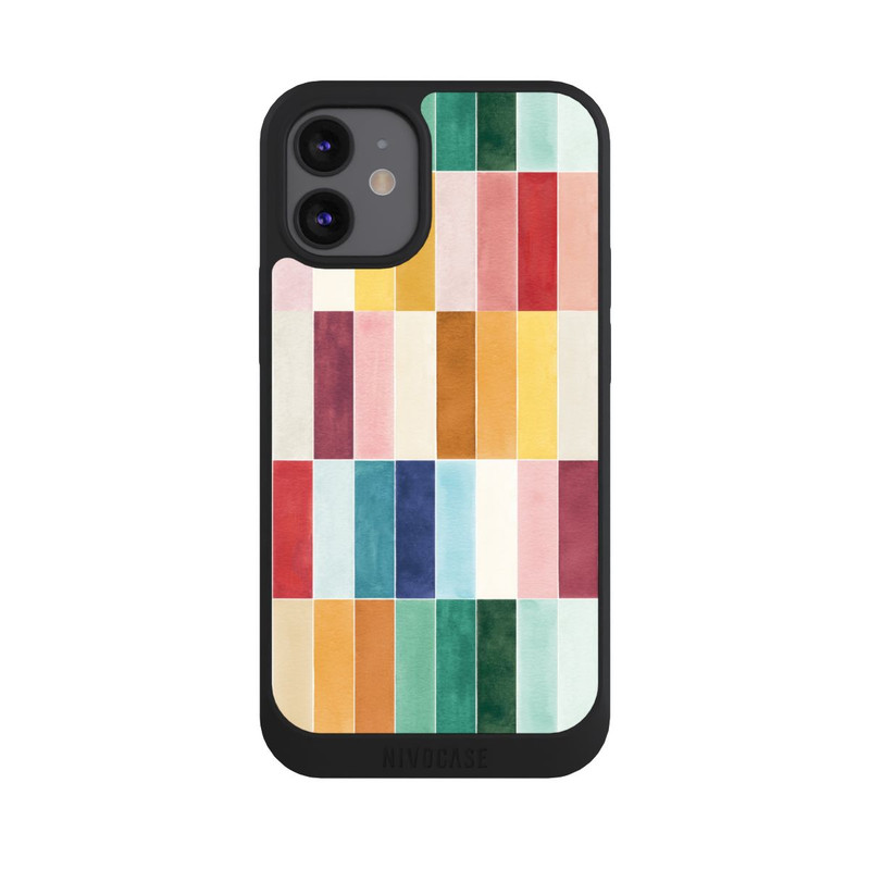 iPhone 12 mini NIVOpure Modern Craft Geometric Rectangular Tiles