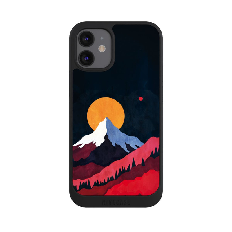 iPhone 12 mini NIVOpure Mont Blanc Abstract