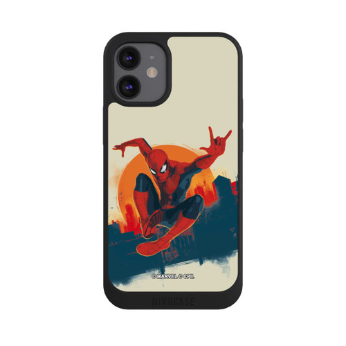 Apple iPhone 12 mini NIVOpure Spider-Man Hero Force beige