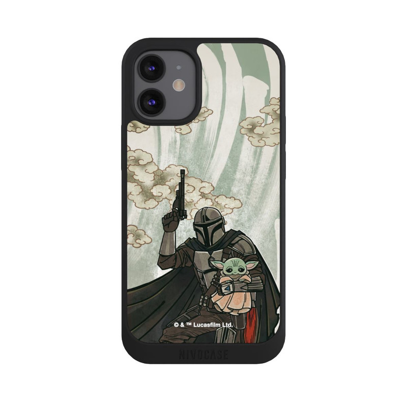 iPhone 12 mini NIVOpure Mandalorian and Child style japonais