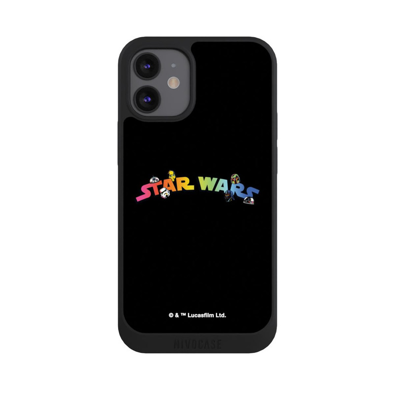 iPhone 12 mini NIVOpure Logo Star Wars coloré