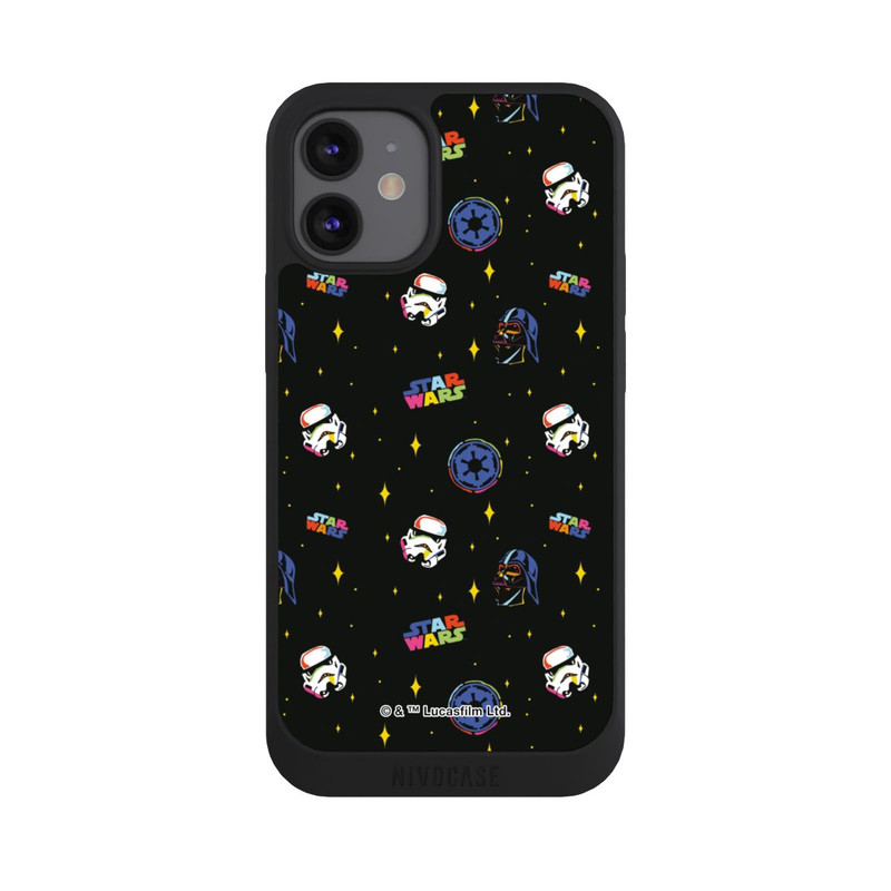 iPhone 12 mini NIVOpure Star Wars Pattern Colourful