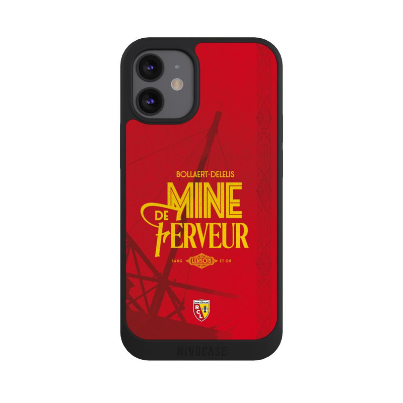 iPhone 12 mini NIVOpure RC Lens Mine de Ferveur rouge V2
