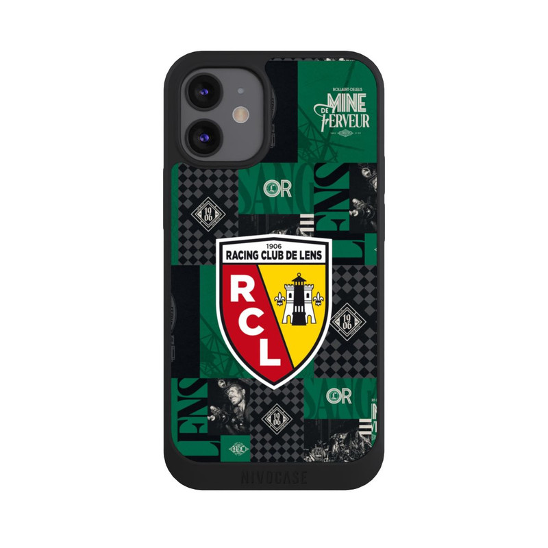 iPhone 12 mini NIVOpure RC Lens Collage green