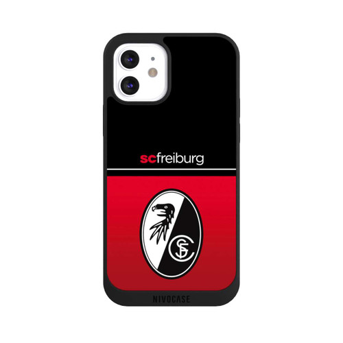 Apple iPhone 12 NIVOpure SC Freiburg - Schwarz Rot