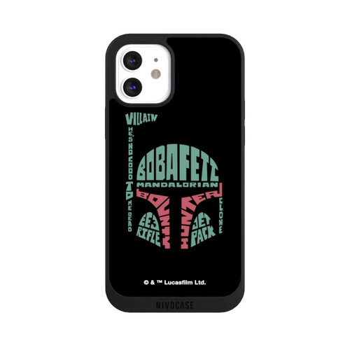 Apple iPhone 12 NIVOpure Boba Fett Typo Grafisch