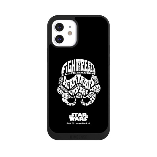 Apple iPhone 12 NIVOpure Storm Trooper Typo Graphic