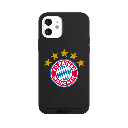 Apple iPhone 12 NIVOpure FCB Logo mit Sterne - ohne Hintergrund