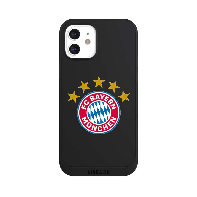 iPhone 12 NIVOpure FCB Logo mit Sterne - ohne Hintergrund
