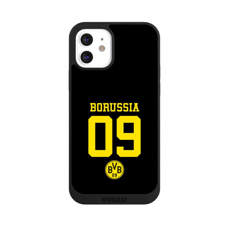 iPhone 12 NIVOpure Borussia 09 Schwarz - BVB