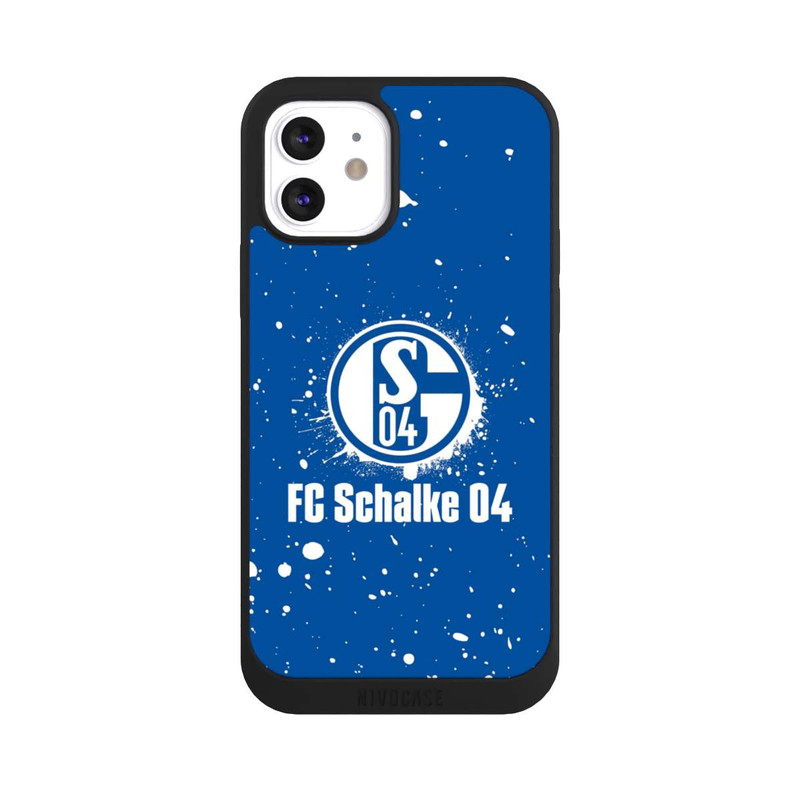 iPhone 12 NIVOpure Schalke 04 - Spraylogo