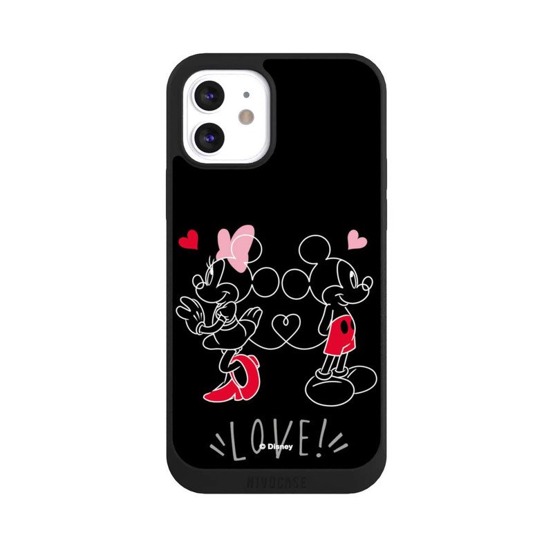 iPhone 12 NIVOpure Mouse in Love Black