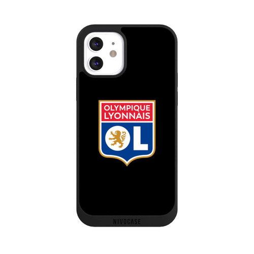 Apple iPhone 12 NIVOpure Olympique Lyonnais Noir